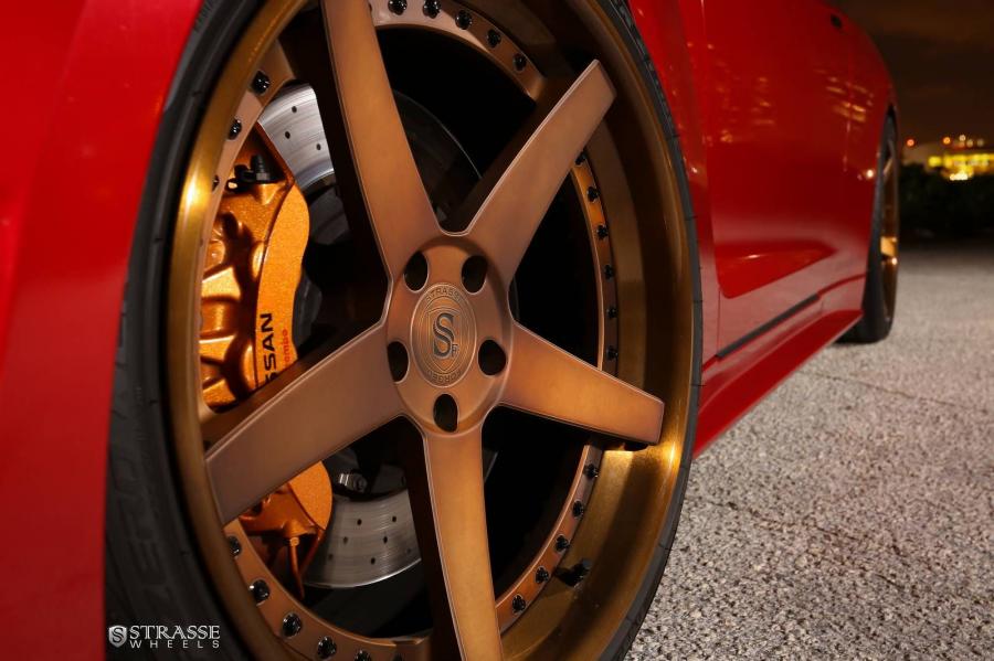  Nissan GT-R on Strasse Wheels 2015 года  (фото 9 из 12)